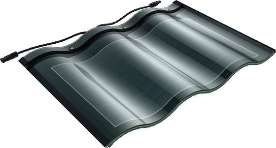 CIGS CELLS 25w Solarfliesen mit wetterbeständigem gehärtetem Glas Einfache Installation für BIPV Solarlösungen
