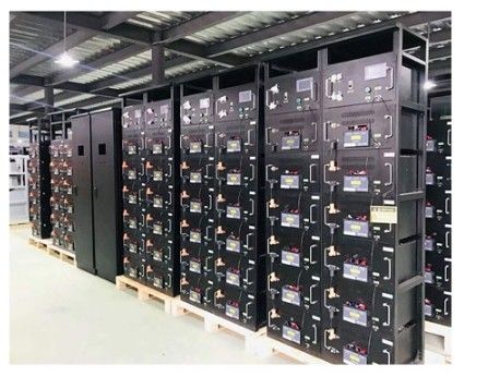 384V-Hochspannungs-Lithium-Ionen-Batterie mit BMS und LCD-Display Modulardesign