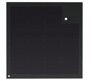 IBC CELLS 45W 75W Bark Textured Solar Tile Ersatz für traditionelle Dachfliesen