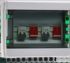 GYPV/2-1 Gleichstromkombinator 2 In 1 Out 20A/32A Maximal-Ausgangsschalterstrom mit Gleichstrom-Schaltkreis