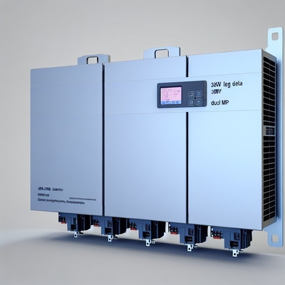 30kW 480V High-Leg Delta Hybrid-Wechselrichter mit Dual-MPPT und Split-Phase-Ausgang für Industrieanwendungen