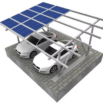 Modulares BIPV-Montagesystem - 115mm Stahlhalterung mit vorgefertigtem Rahmen für Solar-Carport
